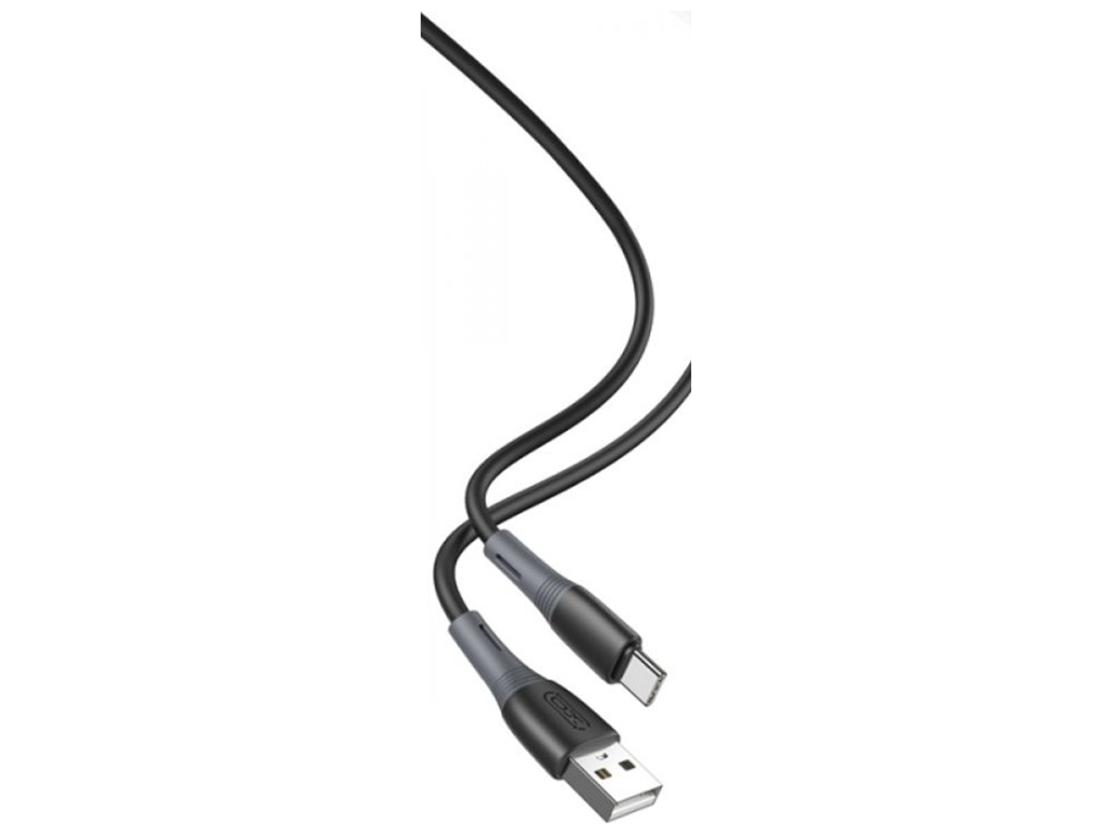 Кабель USB XO NB225 Silicone two-color Micro Цвет Черный