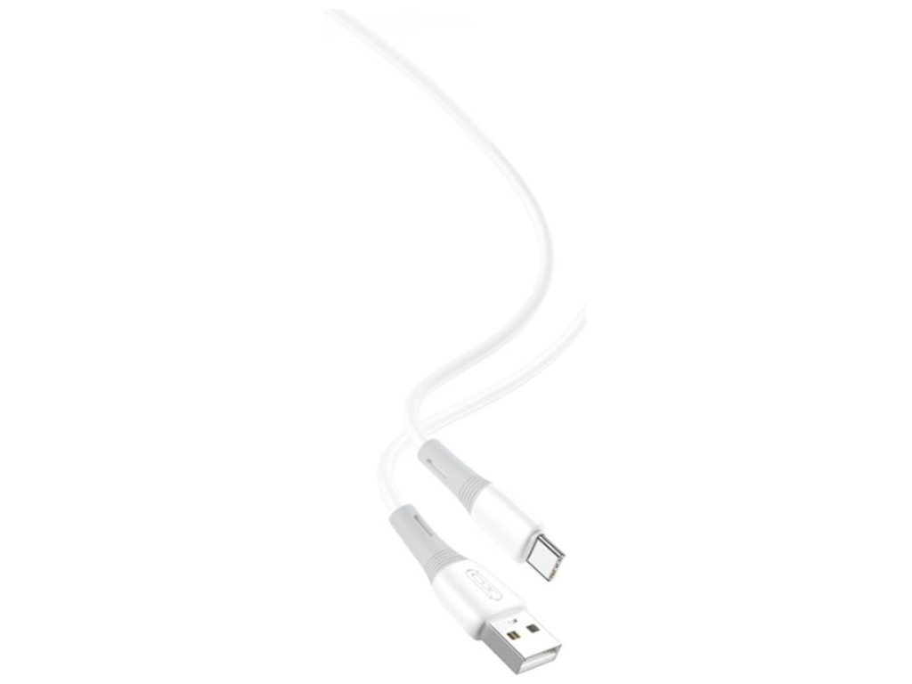 Кабель USB XO NB225 Silicone two-color Micro Цвет Белый