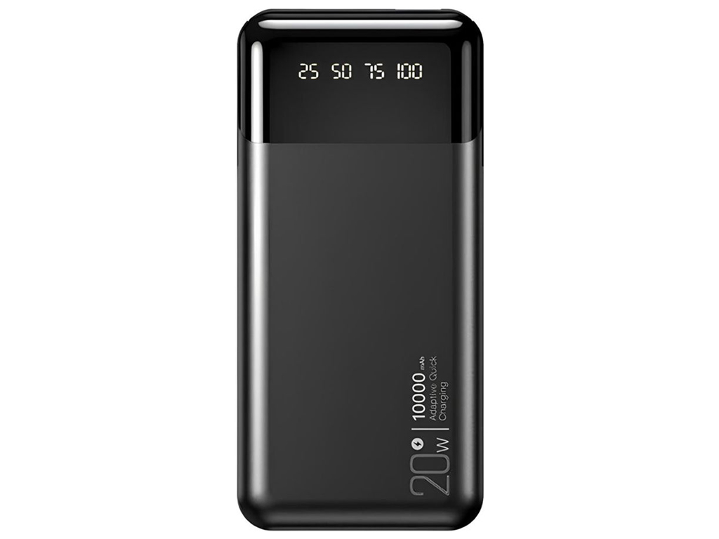 Power Bank XO PR191 PD20W/QC18W digital light display 10000 mAh Цвет Черный