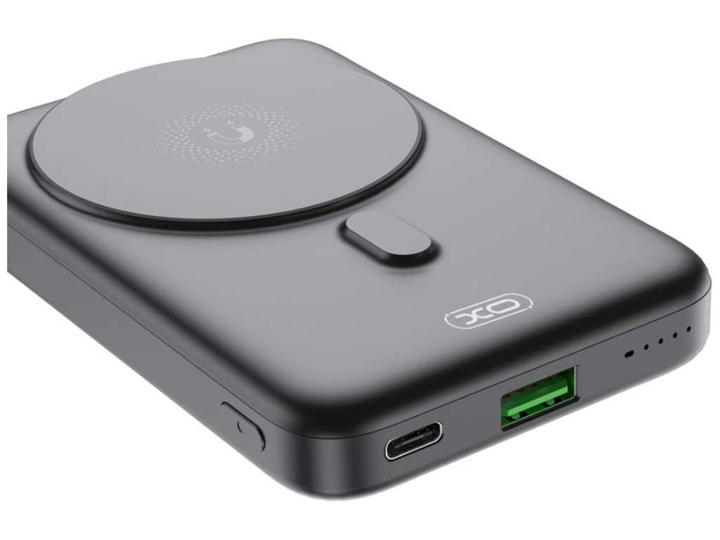 Power Bank XO PR211 15W Magnetic wireless charger 10000mAh Цвет Черный