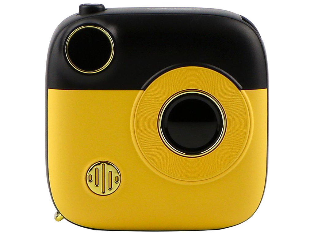 Power Bank XO PR223 Magnetic 15W mini camera digital display 10000mAh Цвет Черный+желтий