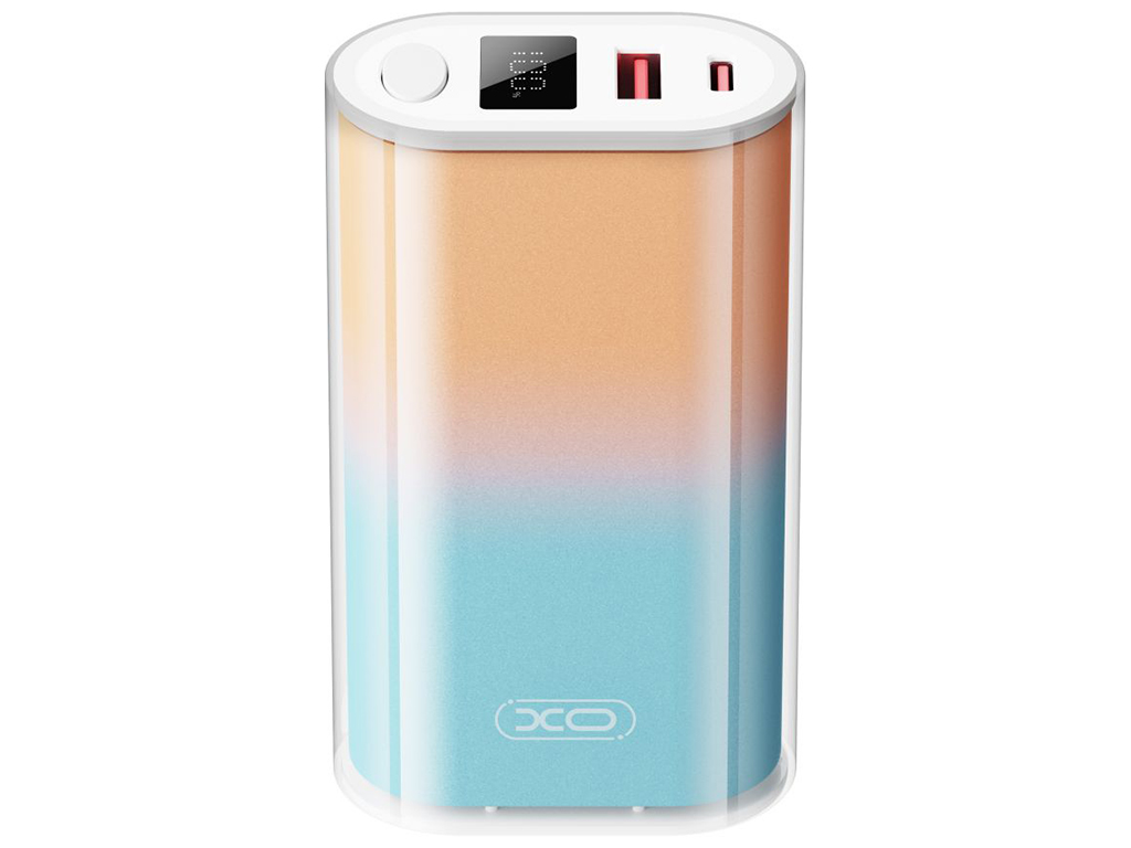 Power Bank XO PR222 QC22.5W PD20W 10000 mAh Цвет Синий жёлтый