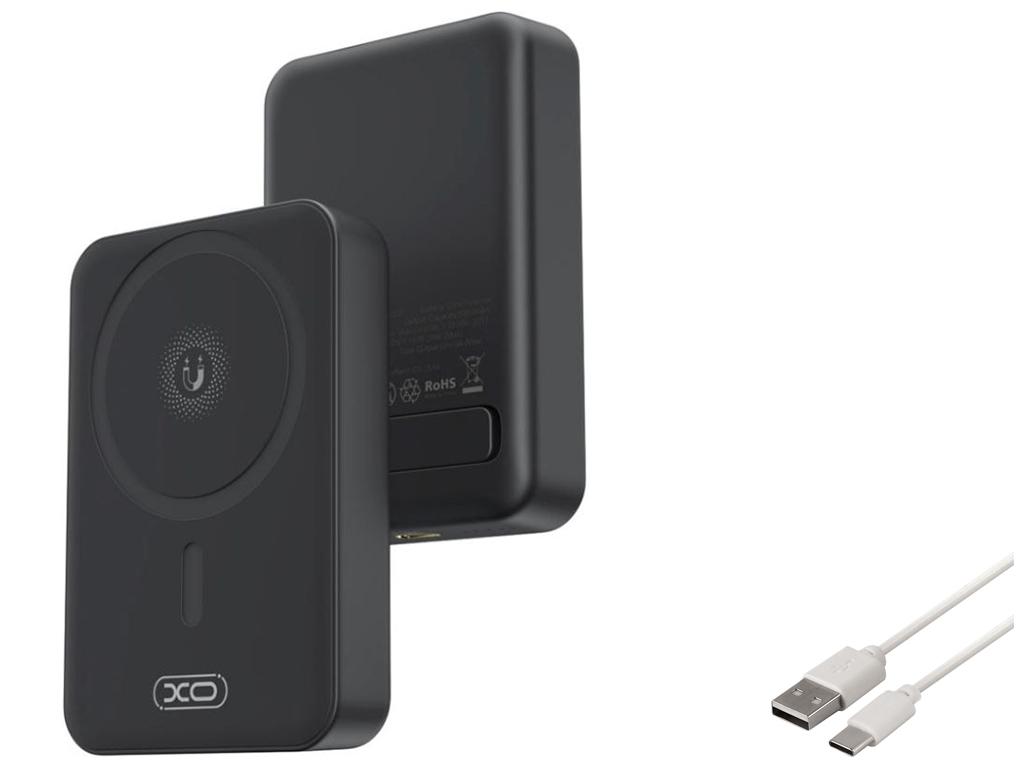 Power Bank XO PR231 Magnetic 15W wireless charging+PD20W 10000mAh Цвет Черный