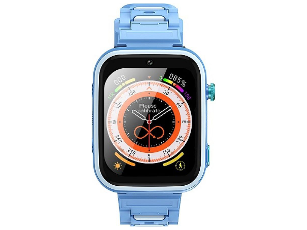 Детские Смарт Часы XO H130 4G GPS Цвет Синий
