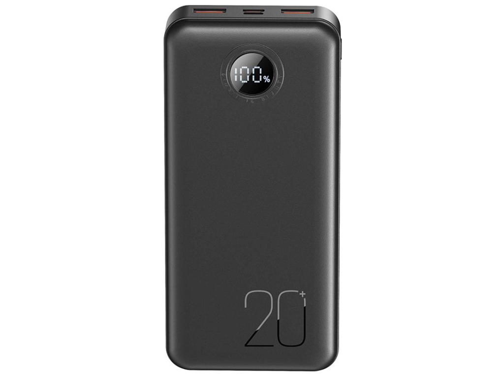 Power Bank XO PR239 PD20W/QC 22.5W digital display 20000 mAh Цвет Черный