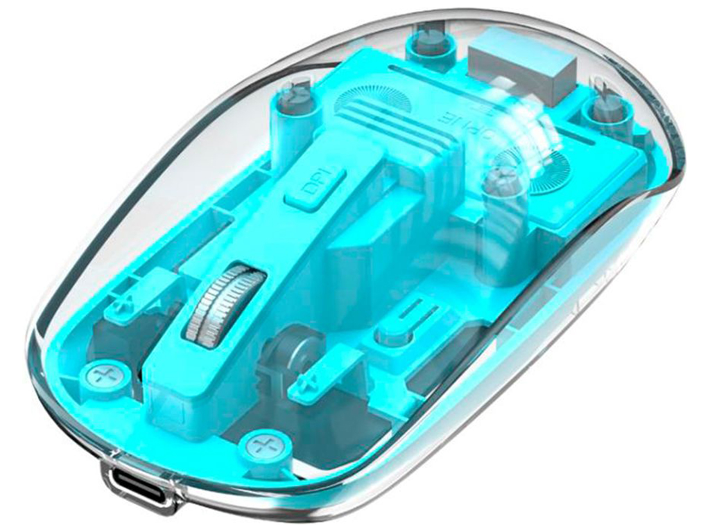 Бездротова Миша XO M12 Bluetooth+2.4G Колір Синій