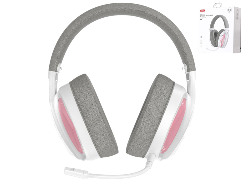 Игровые наушники XO-BE46 Triple-Mode (2.4G/Bluetooth/Wired), белый