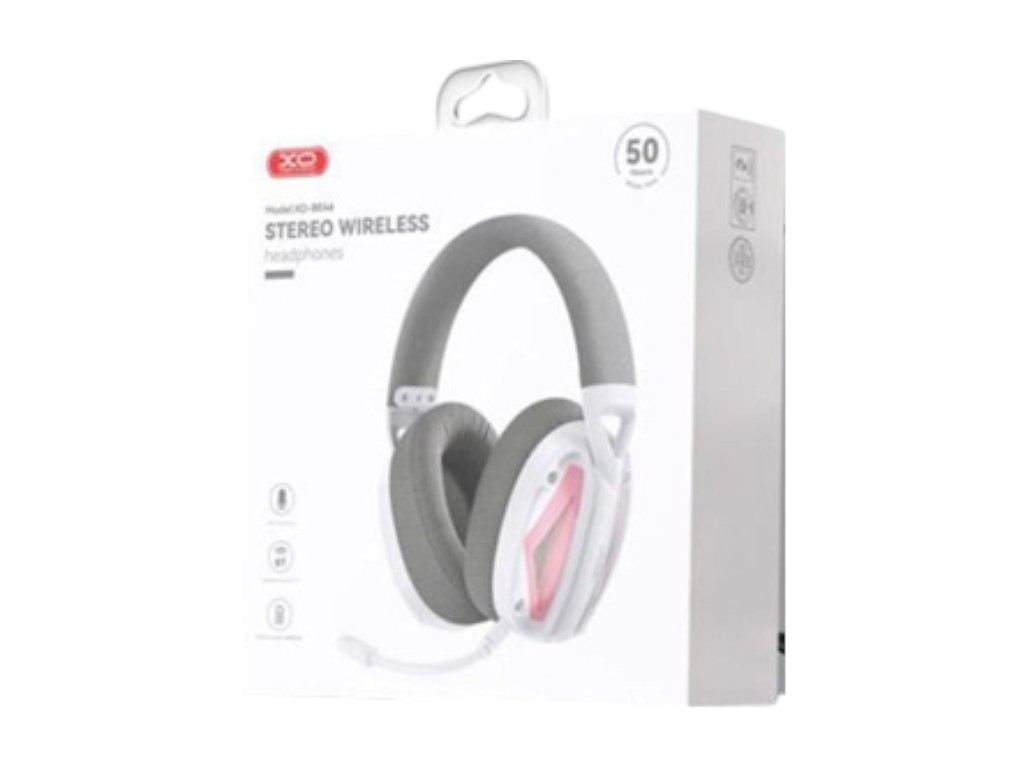 Игровые наушники XO-BE46 Triple-Mode (2.4G/Bluetooth/Wired), белый