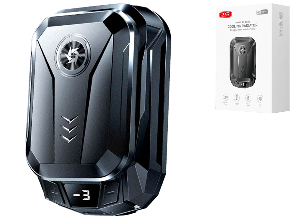 Магнитный радиатор Для Смартфона XO SL06 1500 mAh, цвет черный