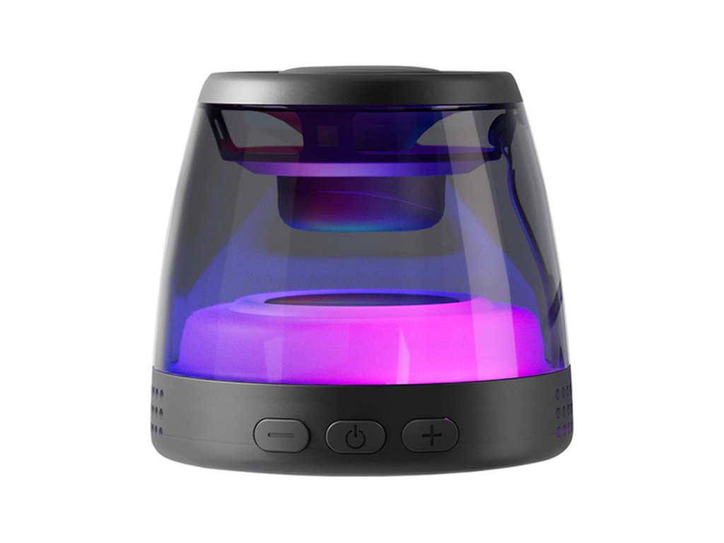 Колонка XO F62, Bluetooth 5.3, 600mAh, Type-C, пластик, 60×50мм, цвет черный