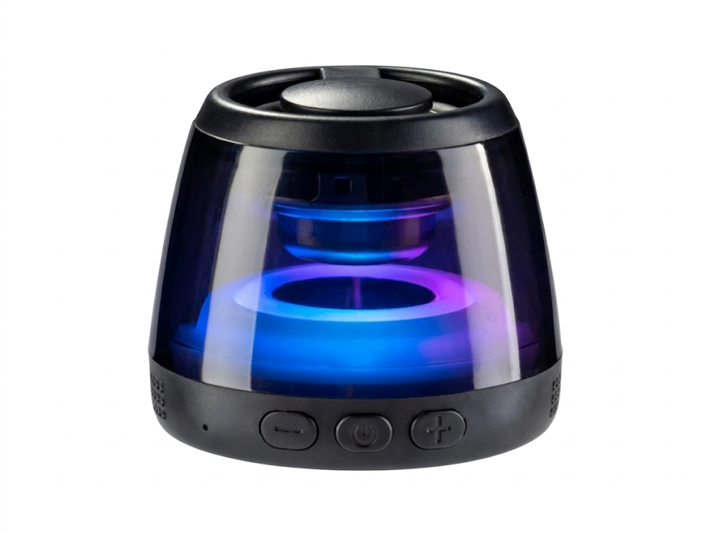 Колонка XO F62, Bluetooth 5.3, 600mAh, Type-C, пластик, 60×50мм, цвет черный