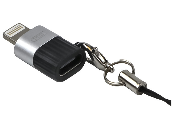 Переходник XO NB149-D TYPE C to Lightning connector Цвет Черный