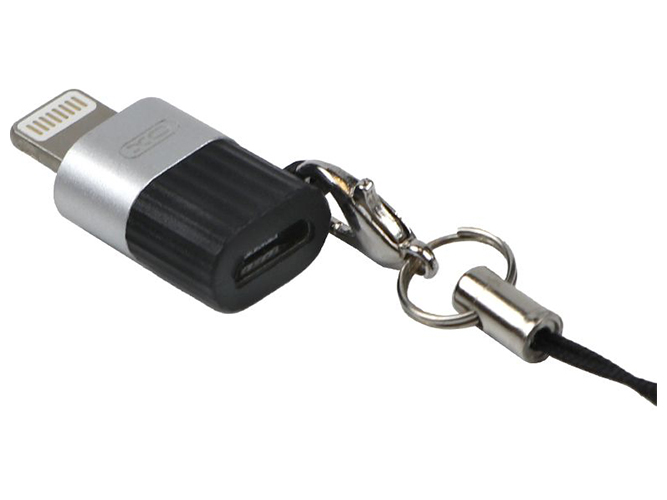 Переходник XO NB149-B MICRO TO lightning connector Цвет Черный