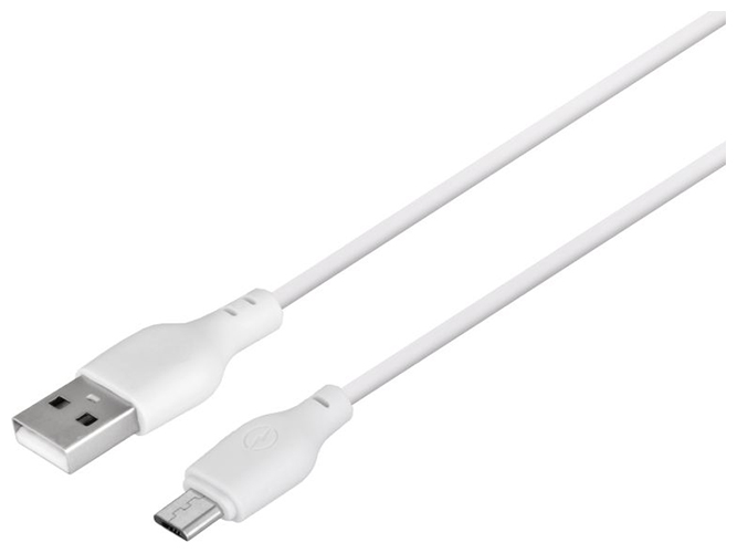 Мережевий зарядний пристрій XO L65 EU Micro 2USB 2.4A Колір Бiлий