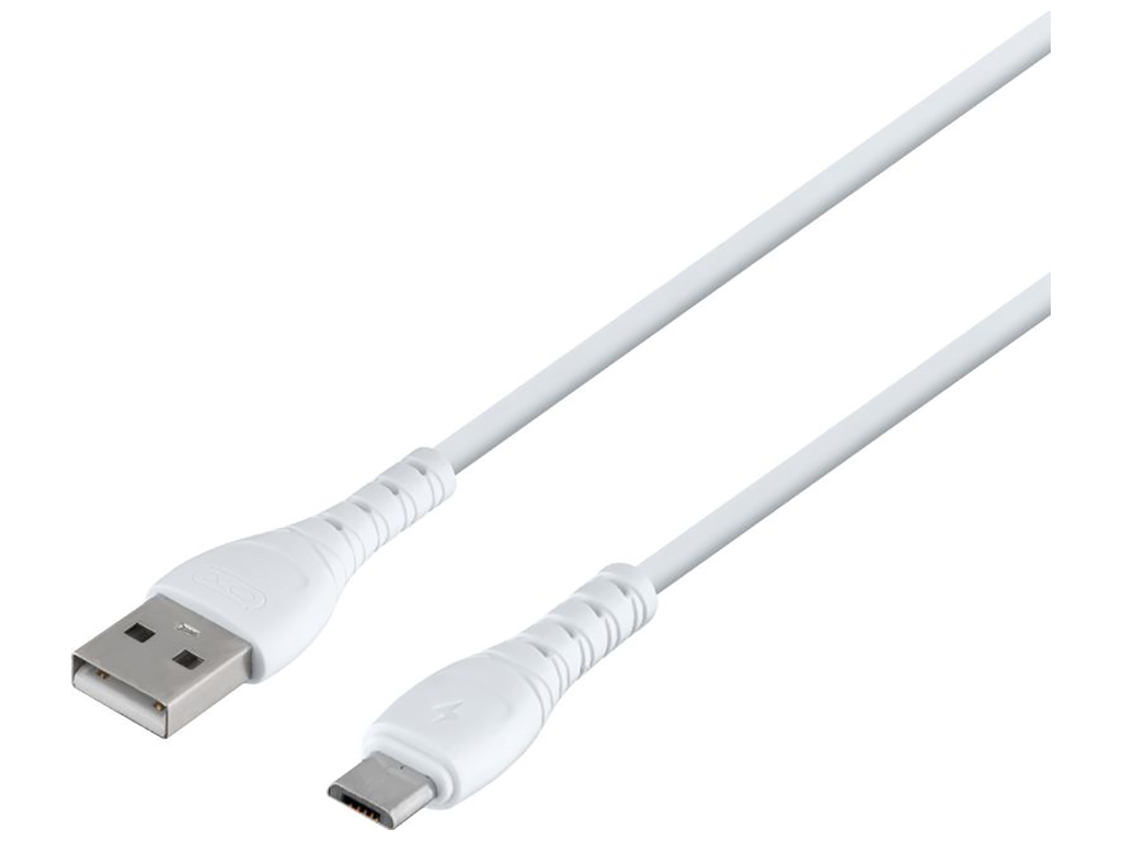 Кабель USB XO NB-Q165 Micro 3A Цвет Белый