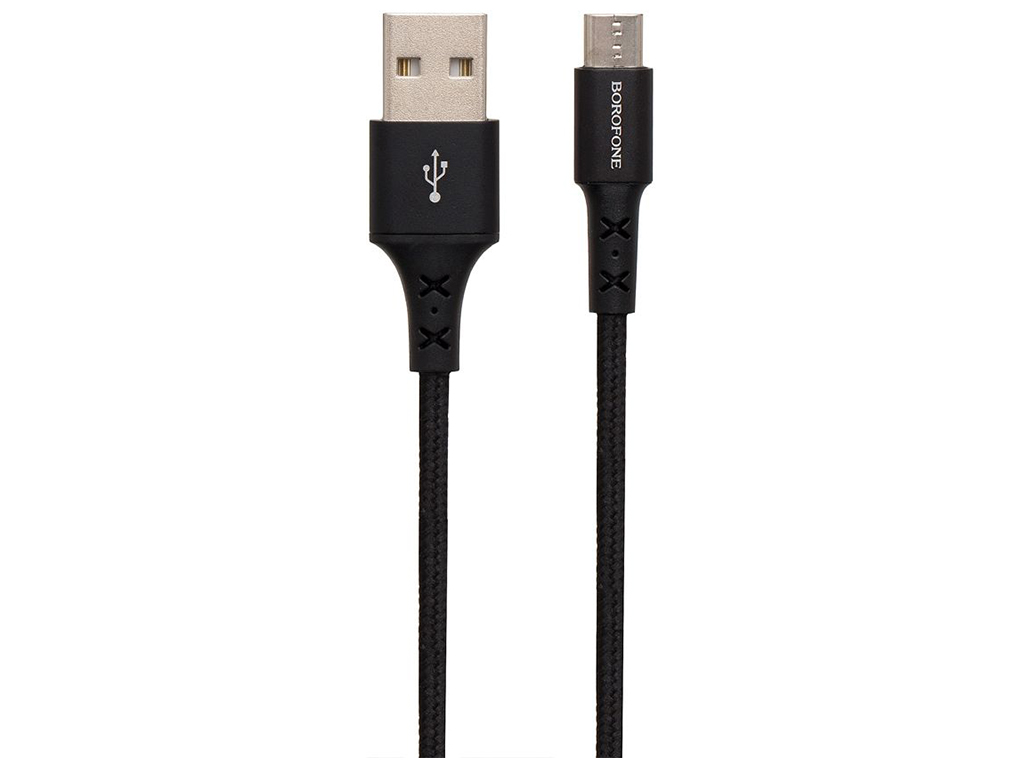 Кабель USB Borofone BX20 Micro, Чорний