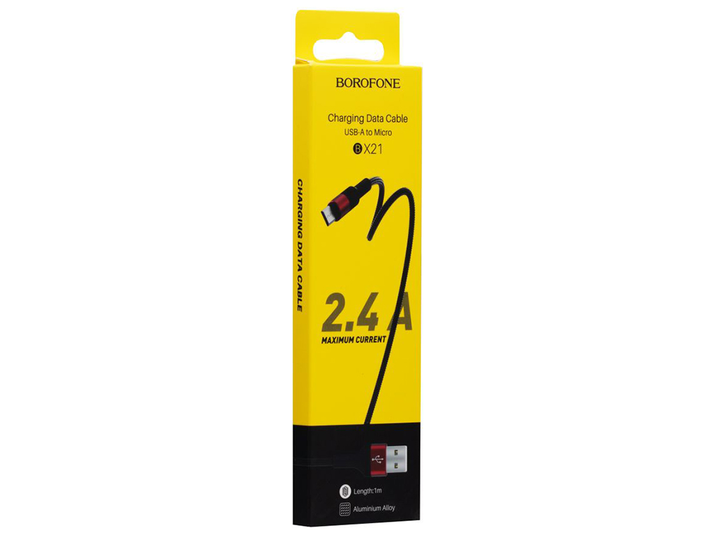 Кабель USB Borofone BX21 Micro, Червоний