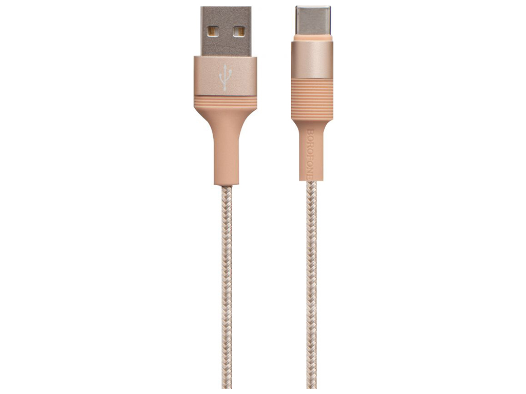 Кабель USB Borofone BX21 Type-C, Золотий