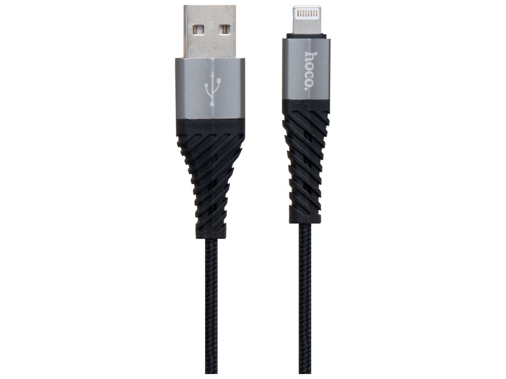 Кабель USB Hoco X38 Cool Lightning Цвет Чёрный