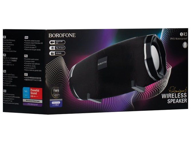Колонка Borofone BR3 Колір Чорний