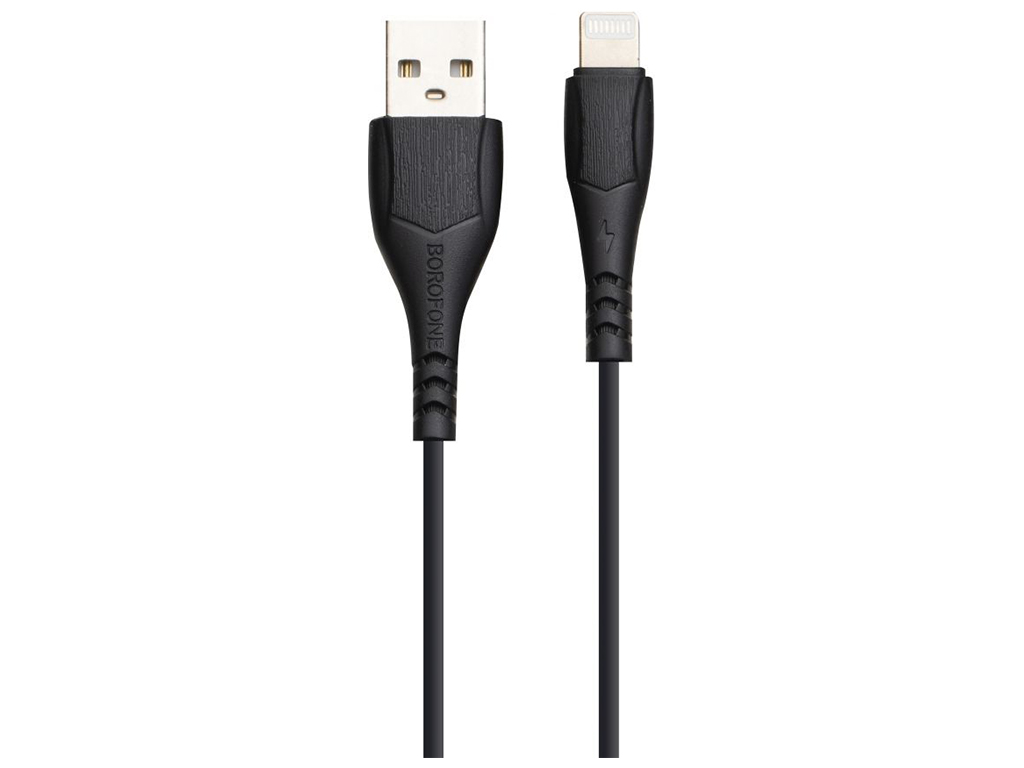 Кабель USB Borofone BX37 Wieldy Lightning Цвет Чёрный