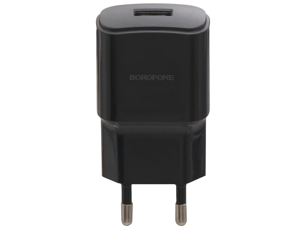 Сетевое зарядное устройство Borofone BA48A Lightning 2,1A Цвет Чёрный
