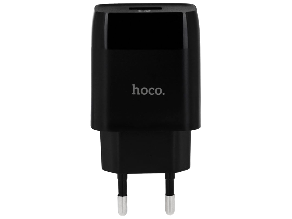 Сетевое Зарядное Устройство Hoco C72Q Glorious QC3.0 18W Цвет Черный