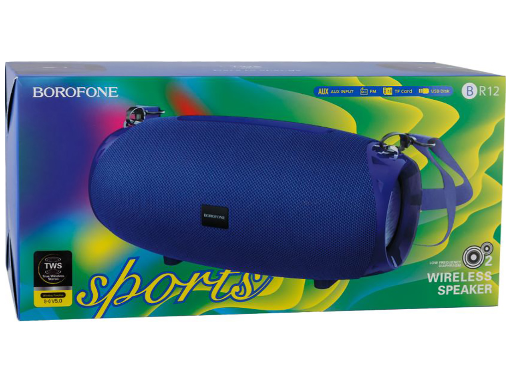 Колонка Borofone BR12 Колір Синiй