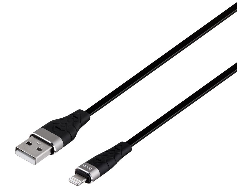 Кабель USB Hoco X53 Angel Lightning Колір Чорний