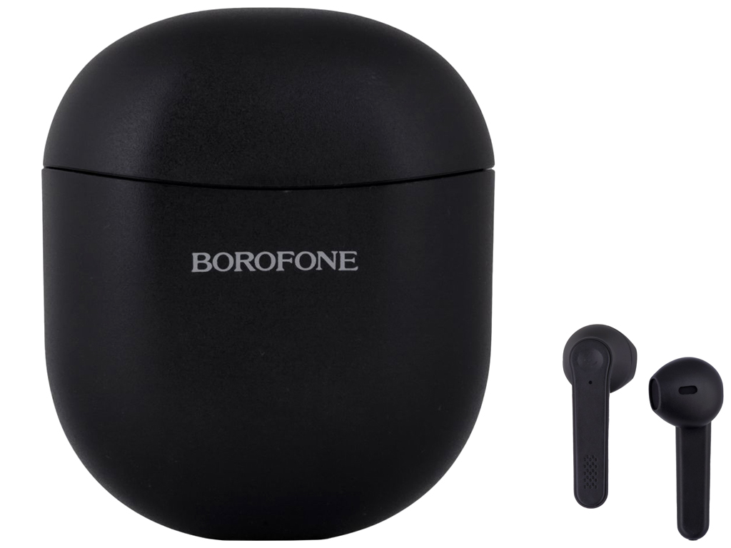 Бездротова Стерео Гарнітура Borofone BE49 Serenity TWS Колір Чорний