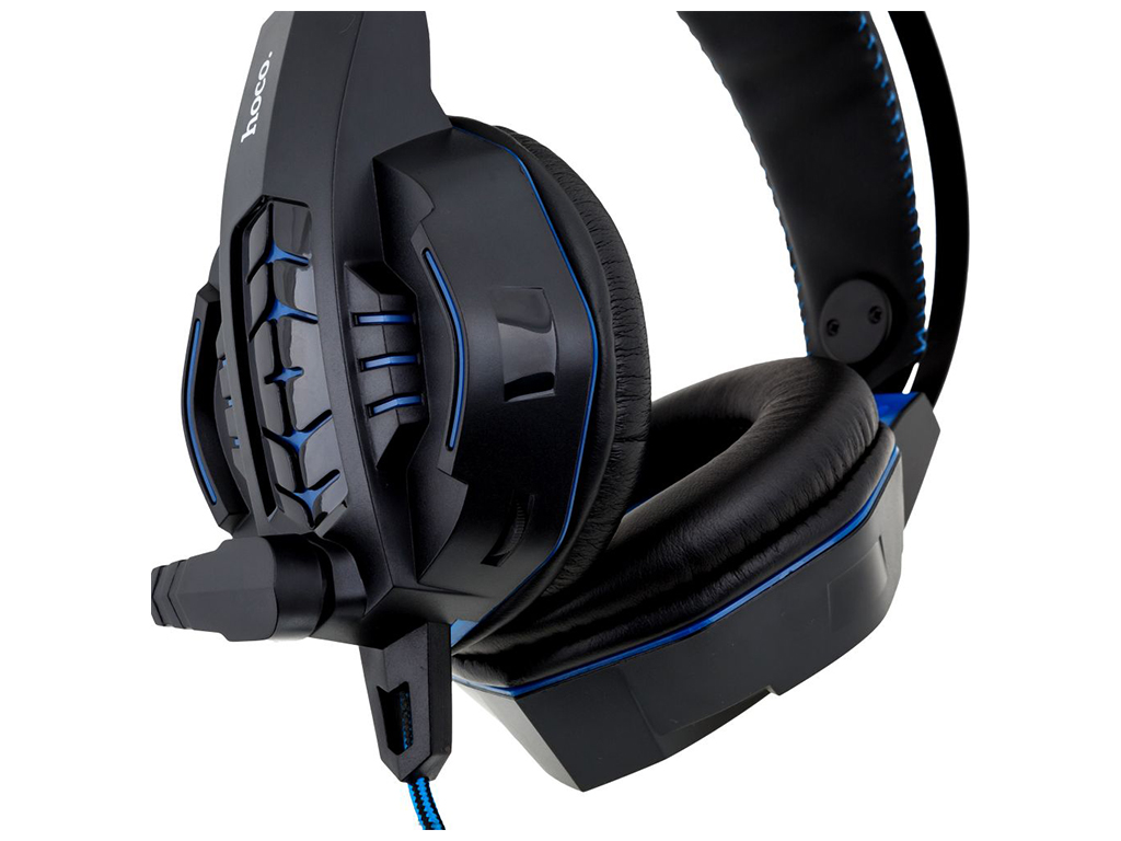 Игровые Наушники Hoco W102 Cool, цвет Синий