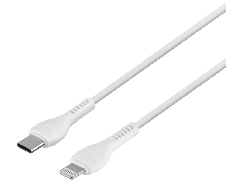 Сетевое зарядное устройство Hoco N10 PD 20W Type-C to Lightning 3A Цвет Белый