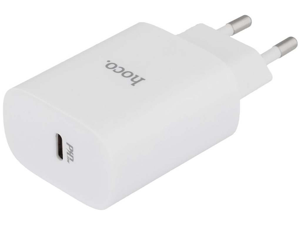 Сетевое зарядное устройство Hoco N14 PD20W Type-C to Lightning Цвет Белый