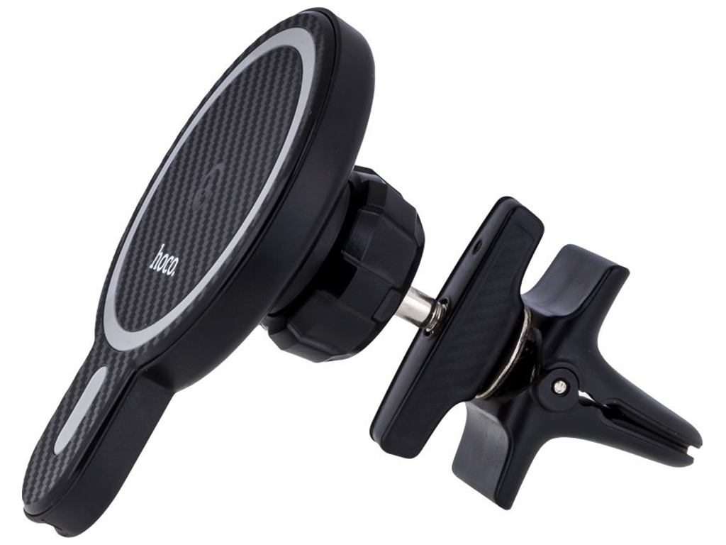 Автодержатель Hoco CA85 Magnetic Wireless 15W Цвет Черный