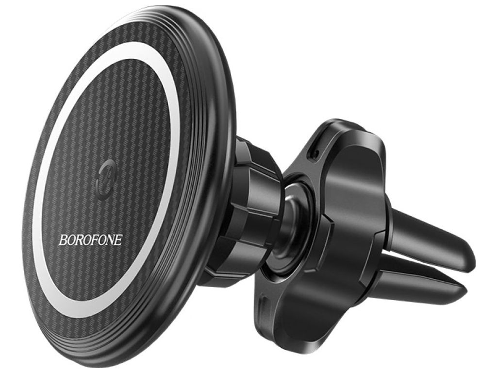 Автотримач Borofone BH45 Magnetic Wireless 15W Колір Чорний