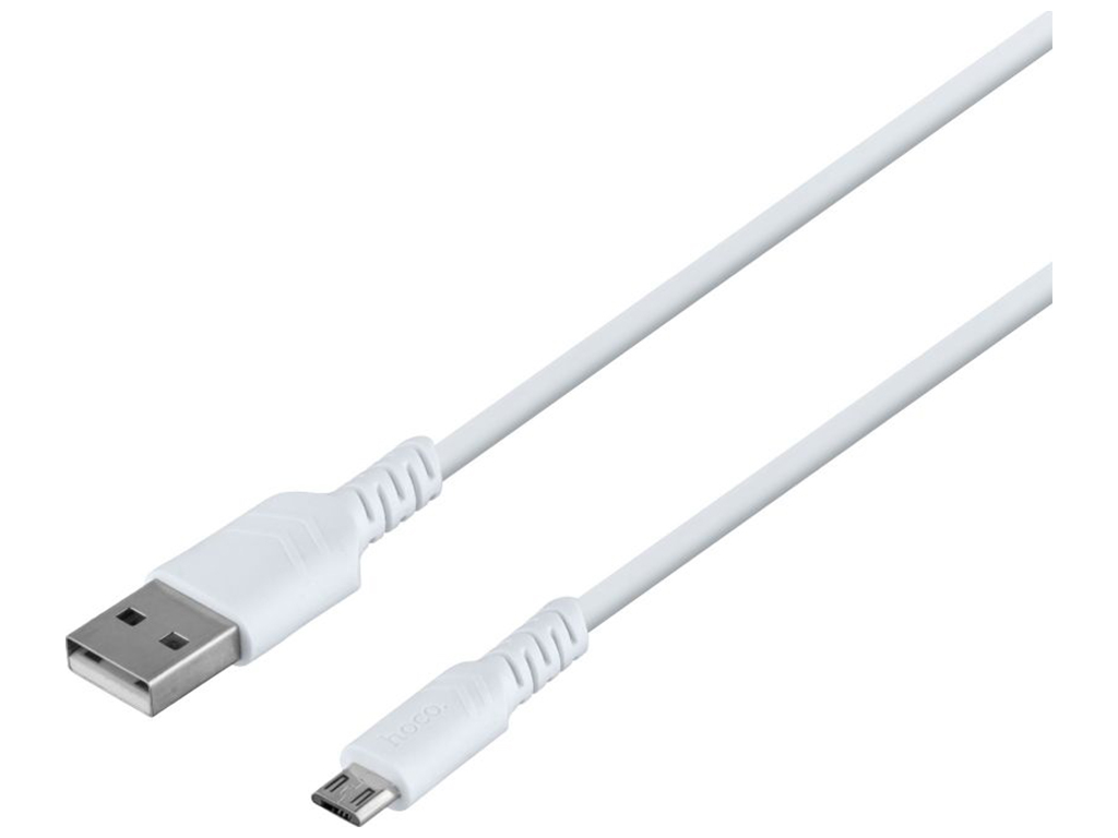 Кабель USB Hoco X62 Fortune Micro 2.4A Цвет Белый