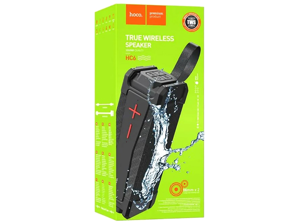 Колонка Hoco HC6, цвет черный