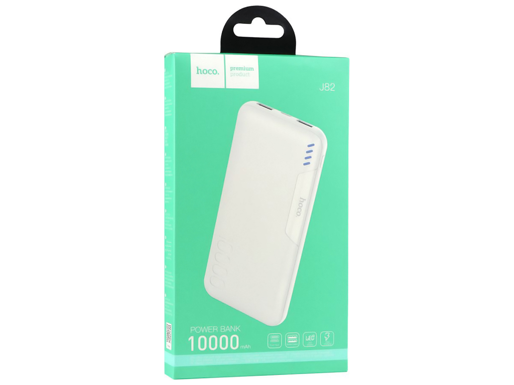 Power Bank Hoco J82 Easylink 10000 mAh, Белый