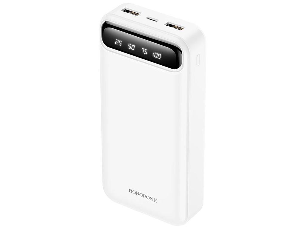 Універсальна Мобільна Батарея Borofone BJ14A Freeway 20000 mAh Колір Білий