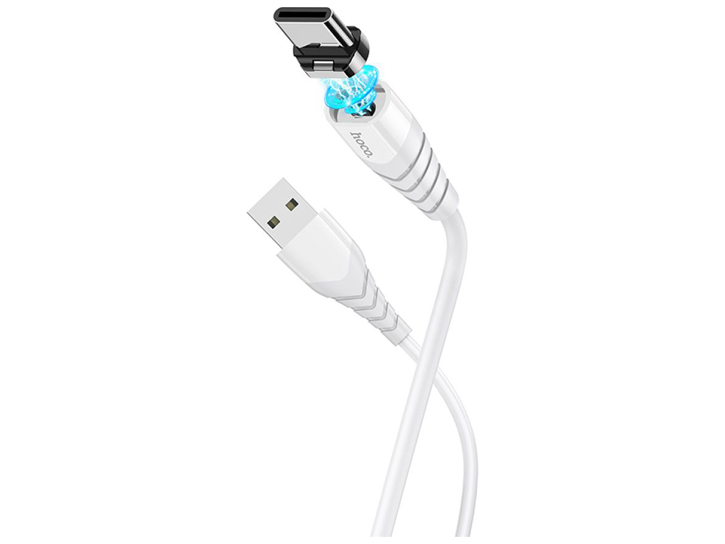Кабель USB Hoco X63 Racer magnetic Type-C Цвет Белый