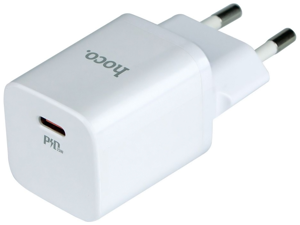 Сетевое зарядное устройство Hoco N19 Rigorous PD25W Цвет Белый