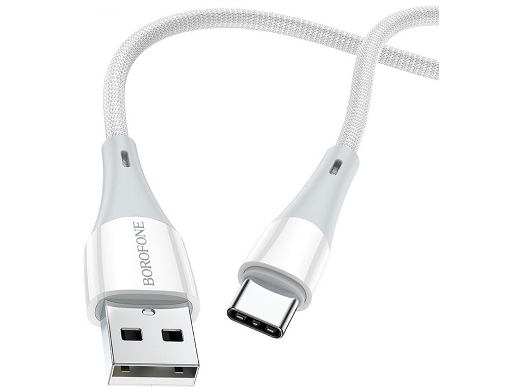 Кабель USB Borofone BX60 Superior Type-C 3A Цвет Белый