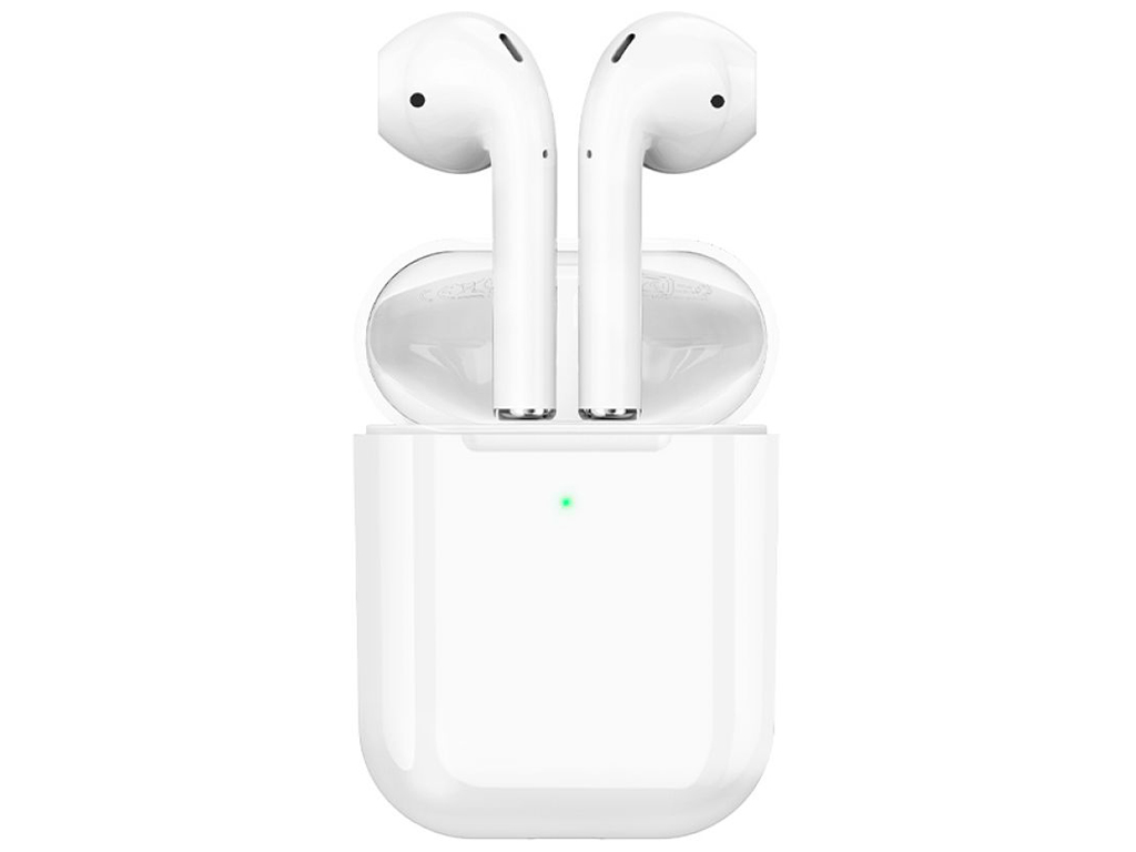 Бездротова Стерео Гарнітура Borofone BW01 Plus TWS, Бiлий