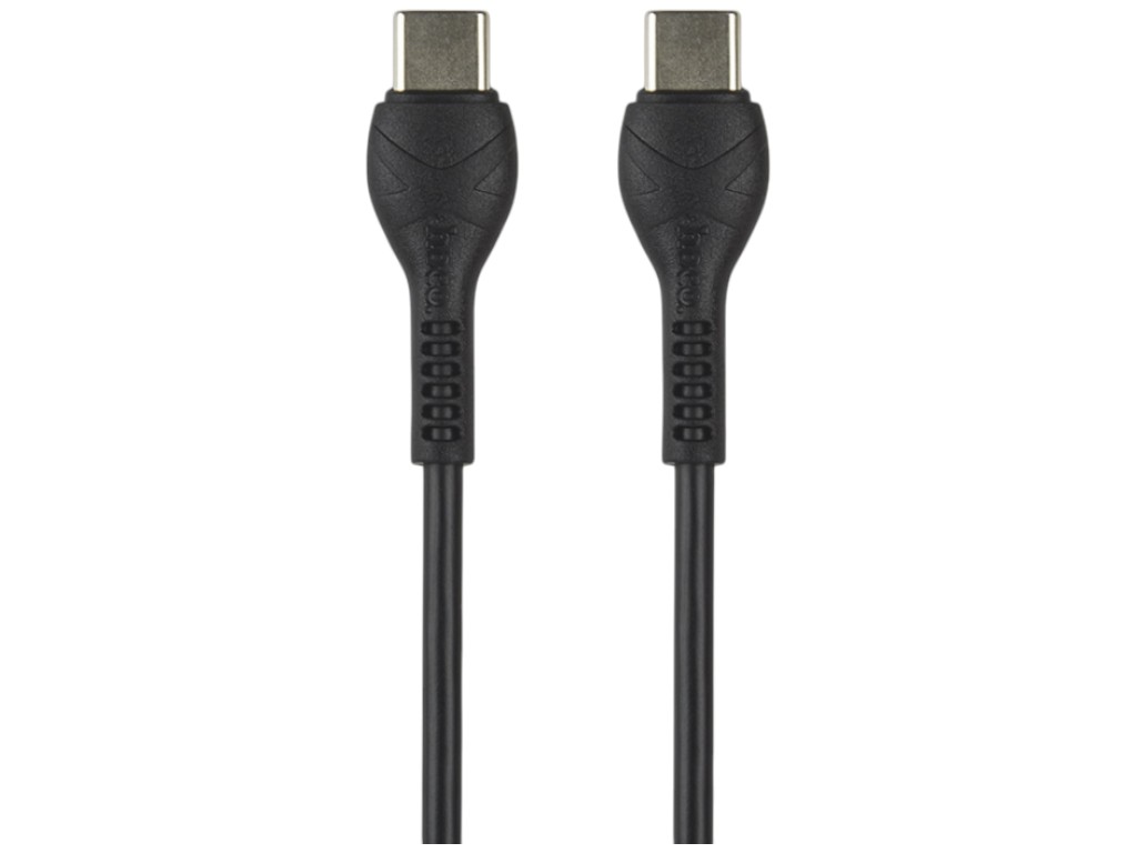 Автомобильное зарядное устройство Hoco NZ5 Smooth road PD 30W+QC3.0 Type-C to Type-C Цвет Чёрный