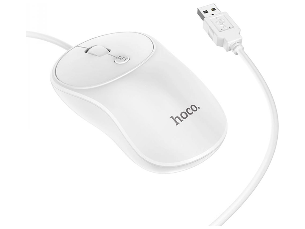 USB Миша Hoco GM13, Білий