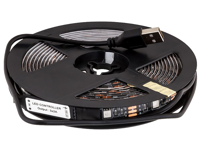 LED Лента Hoco DL30 4м 5050, Чёрный