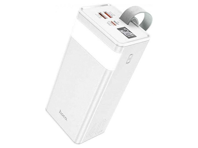 Універсальна мобільна батарея Hoco J86 Powermaster 22.5W fully compatible 40000 mAh Колір Бiлий