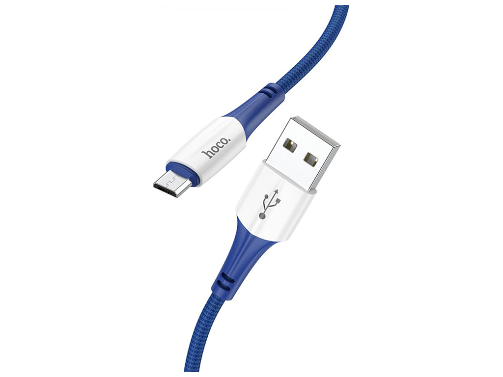 Кабель USB Hoco X70 Ferry Micro 2.4A Цвет Синий