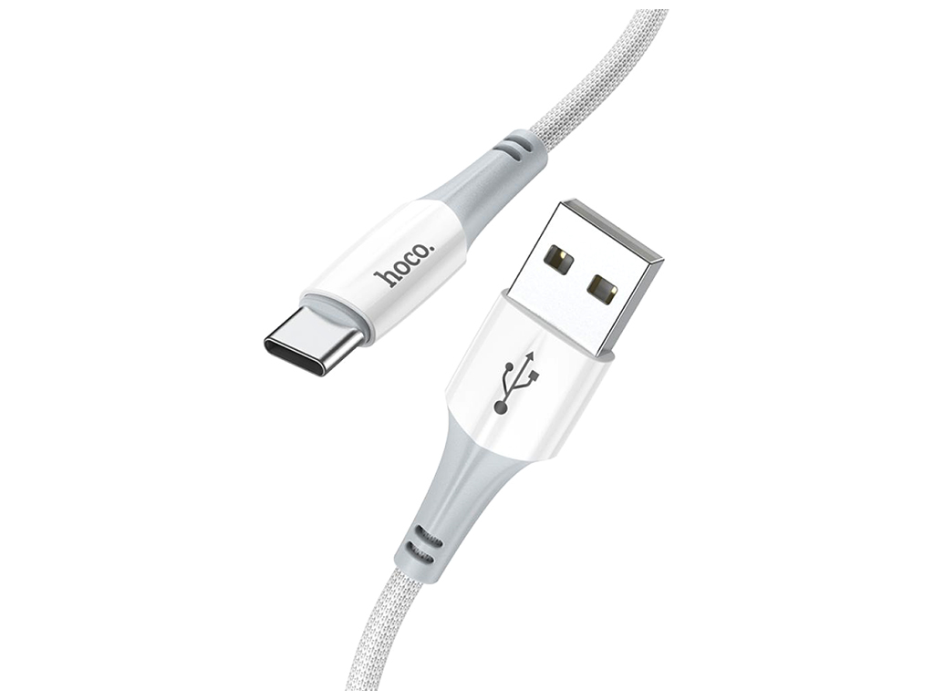 Кабель USB Hoco X70 Ferry Type-C 3A Цвет Белый