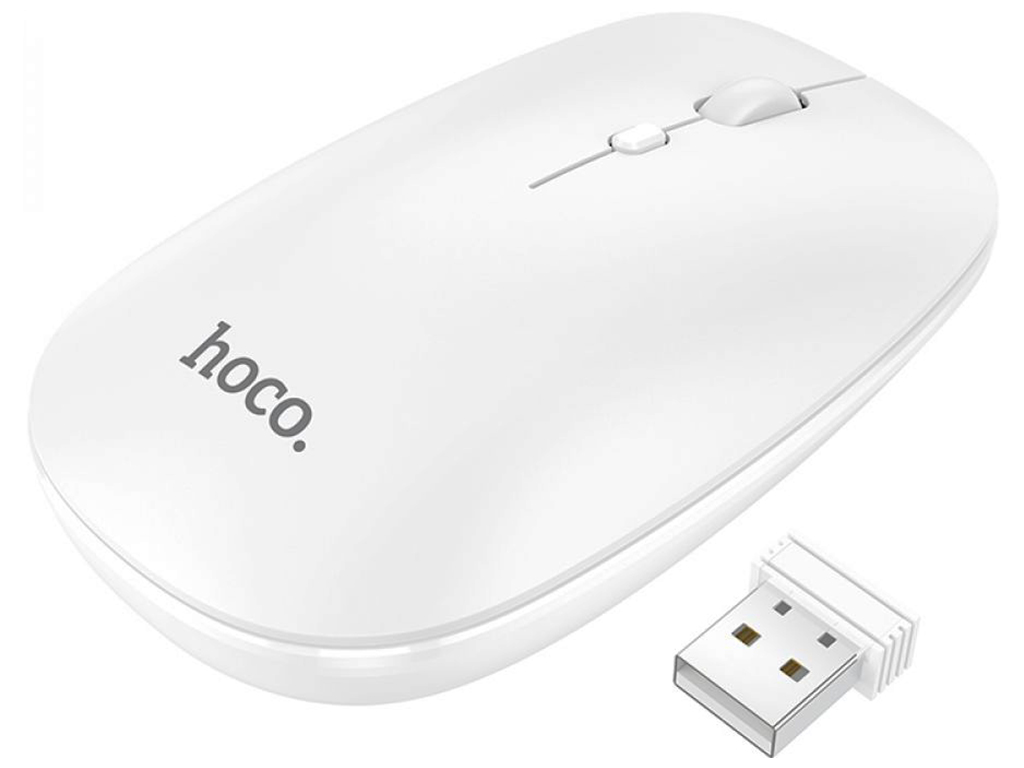 Бездротова Миша Hoco GM15, Білий